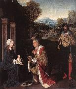 Master of Hoogstraeten The Adoration of the Magi oil painting reproduction